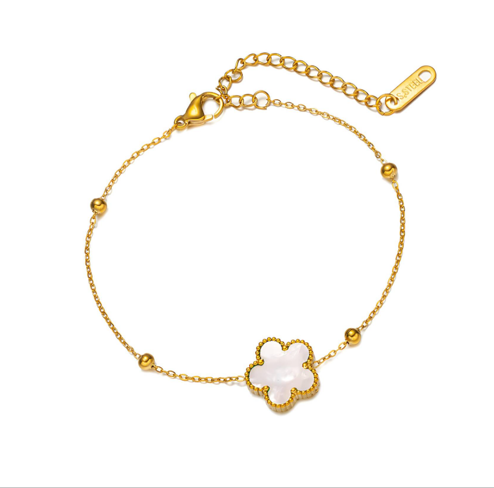 White Buds Bracelet